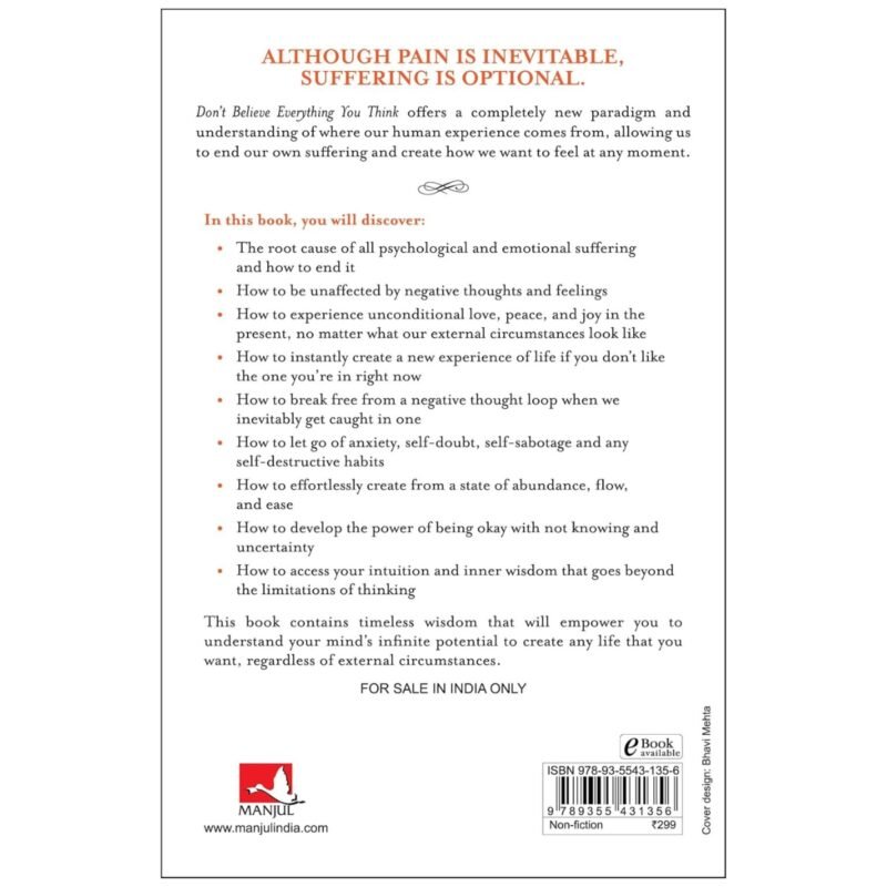 Don't Believe Everything You Think (English) by Joseph Nguyen - Image 2