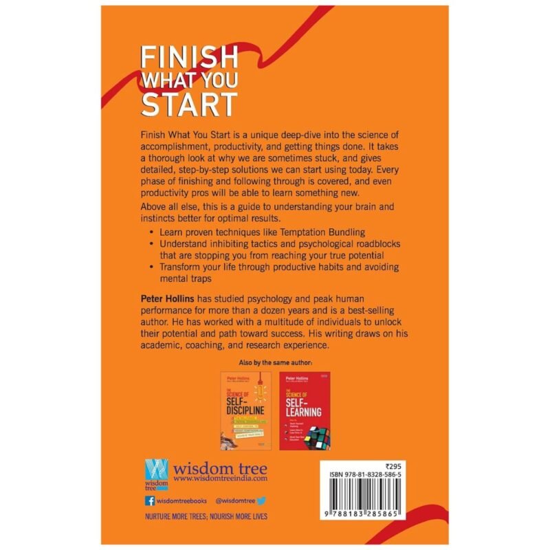 Finish What You Start by Peter Hollins - Image 2