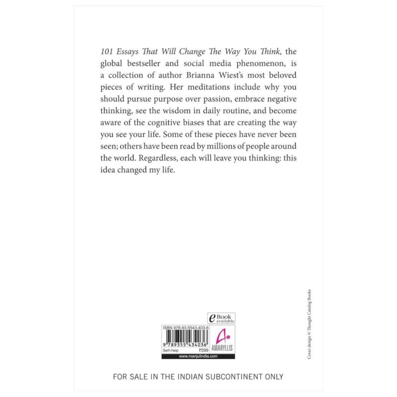 101 Essays That Will Change The Way You Think by Brianna Wiest - Image 2
