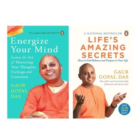 Gaur Gopal Das Books Combo ENGLISH (Energize Your Mind + Life’s Amazing Secrets)