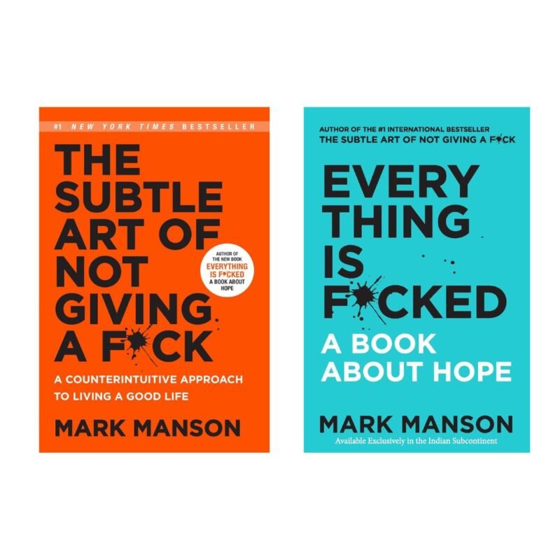 Mark Manson COMBO (Everything is F*cked + Subtle Art of Not Giving a F*ck)